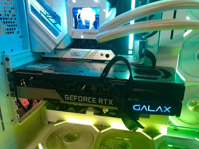 Placa de vídeo GALAX RTX 3080 10GB - USADA - Foto 3
