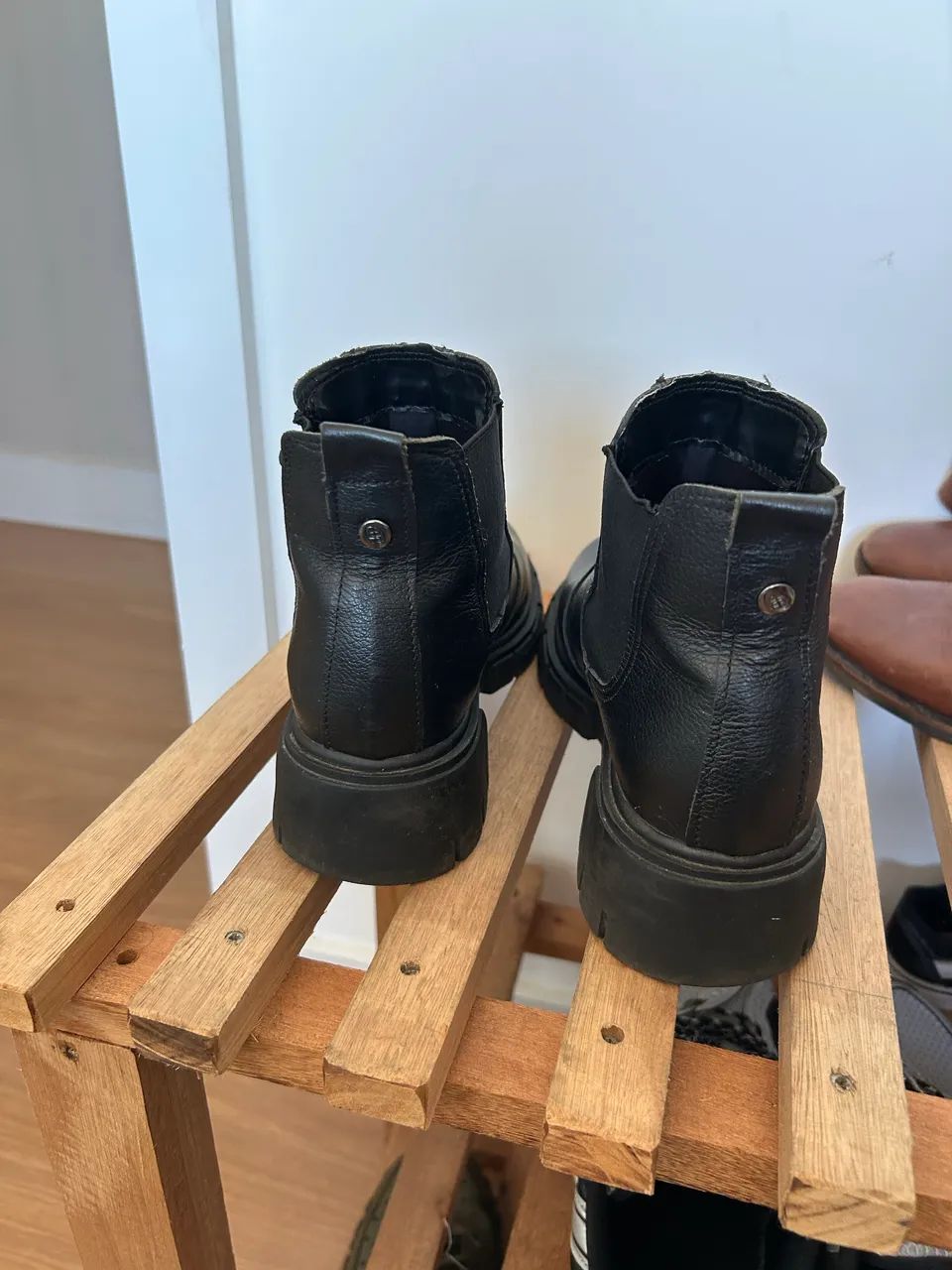 Bota em couro legítimo  - Foto 2
