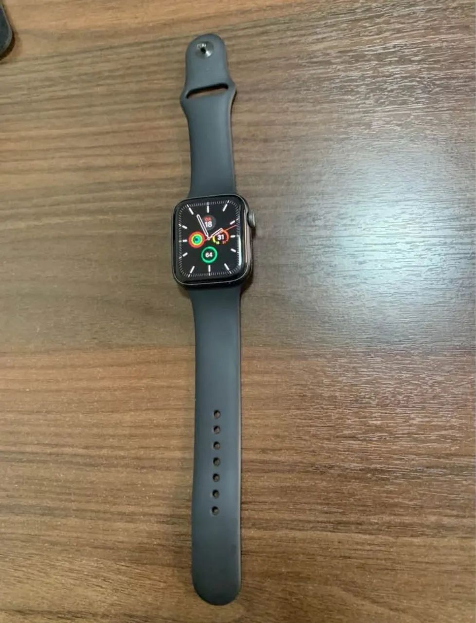 Apple Watch 5 44mm Preto Seminovo - Foto 3