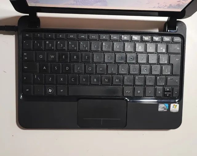 Netbook HP Atom N450, 1Gb + Hd 160Gb, aceito cartão - Foto 4