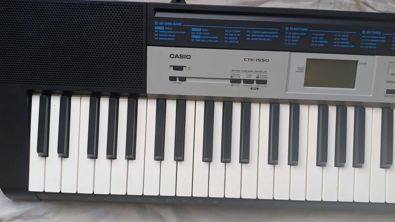 Teclado Iniciante Cássio CTK 1550
