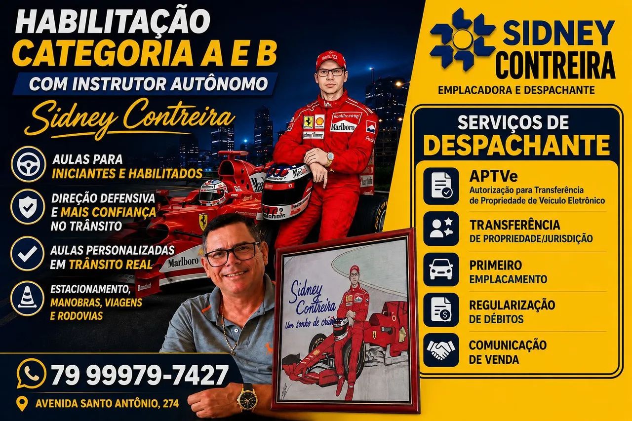 Serviços de aulas de auto escola 