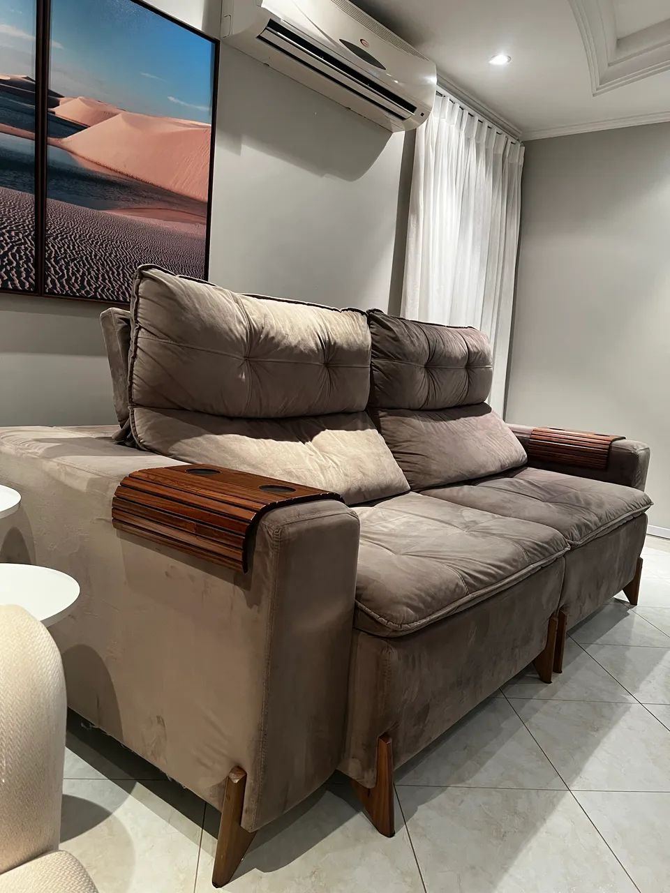 Sofá cama pouco usado em estado de novo - Foto 3