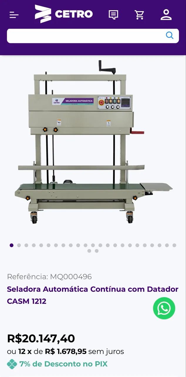 Seladora automática cetro - Foto 5
