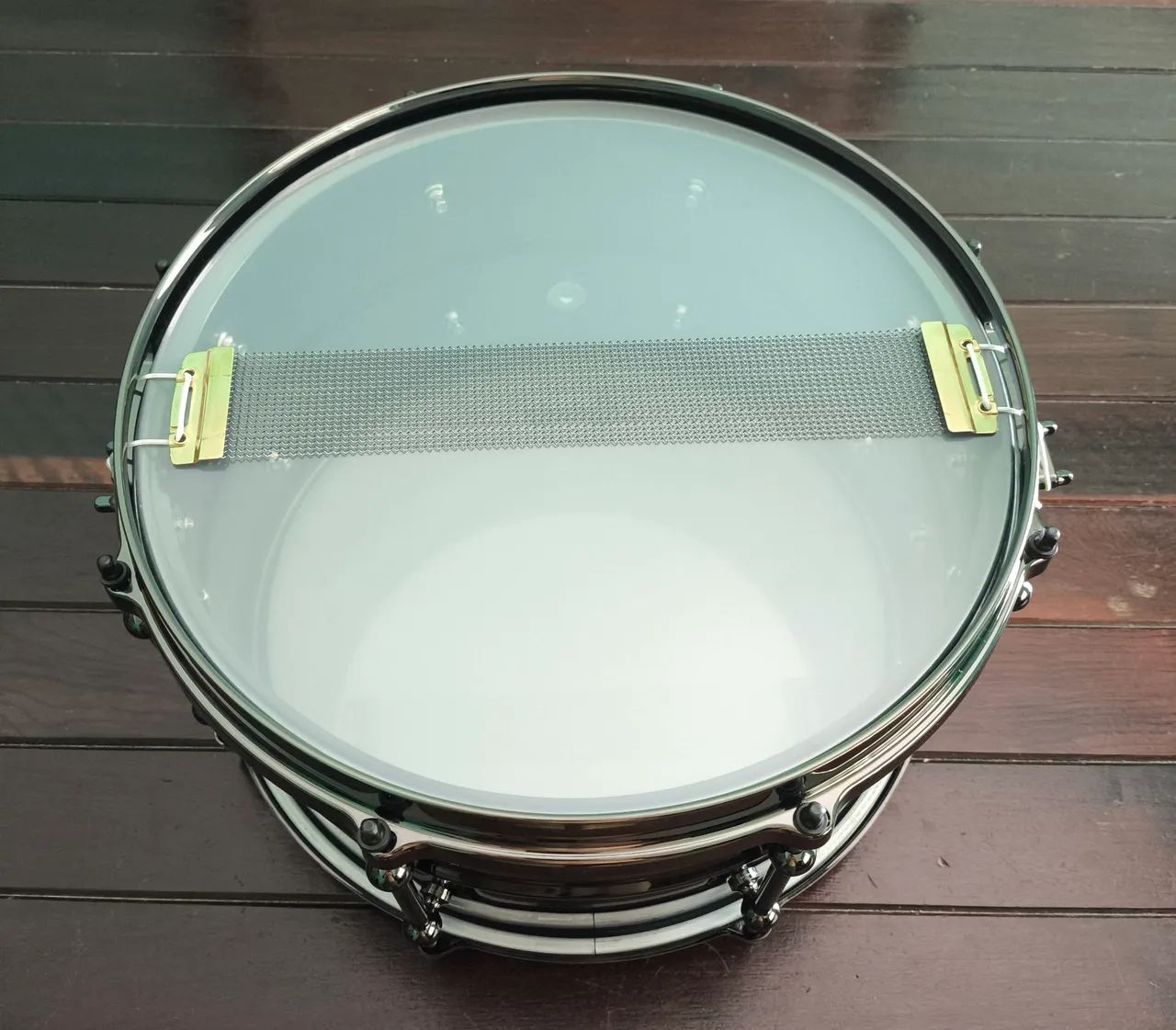 Caixa Ludwig Universal Brass 13x7" (Nova) - Foto 4