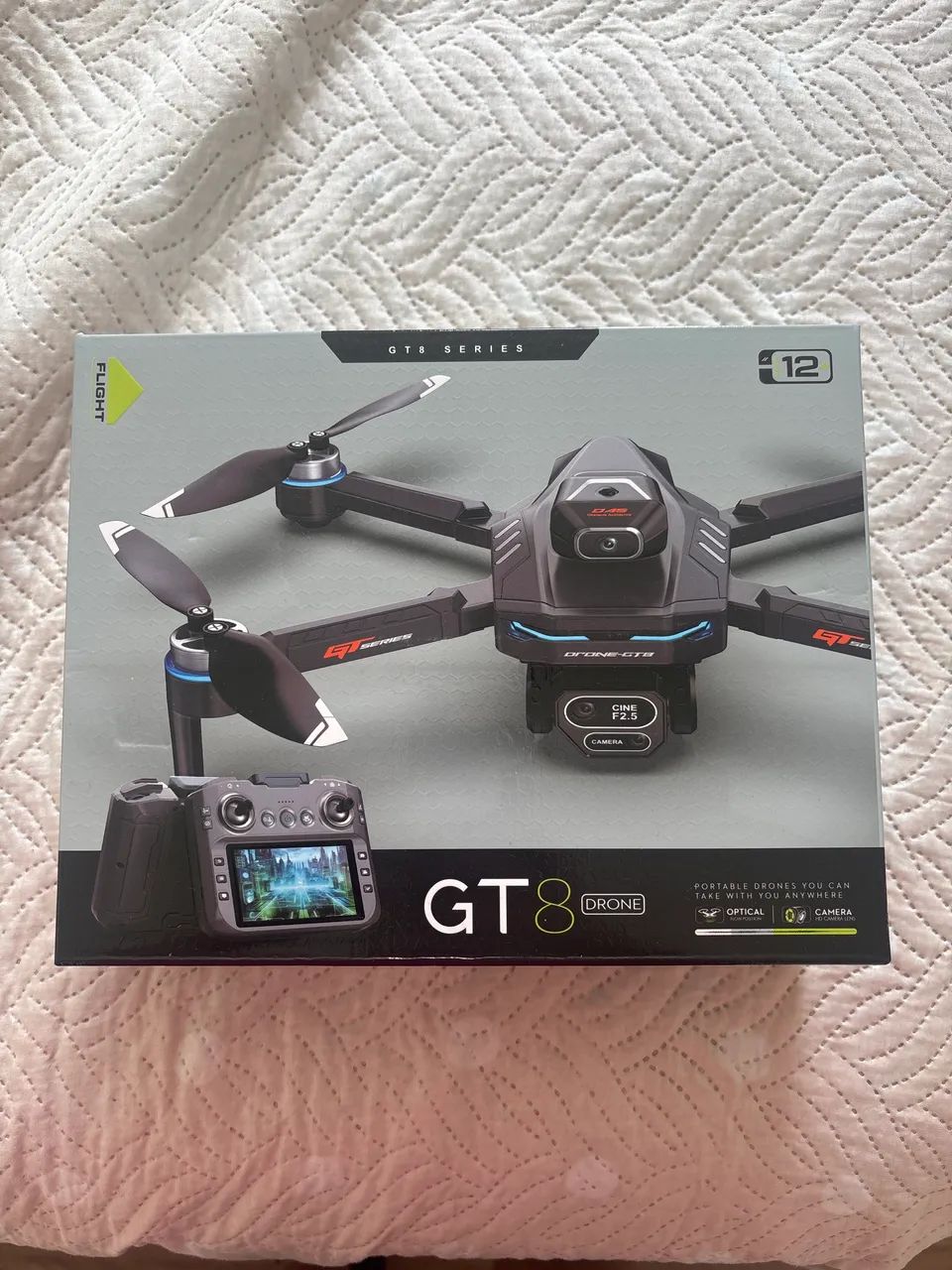 Drone GT 8 com câmera digital e controle remoto de LCD !!!!!