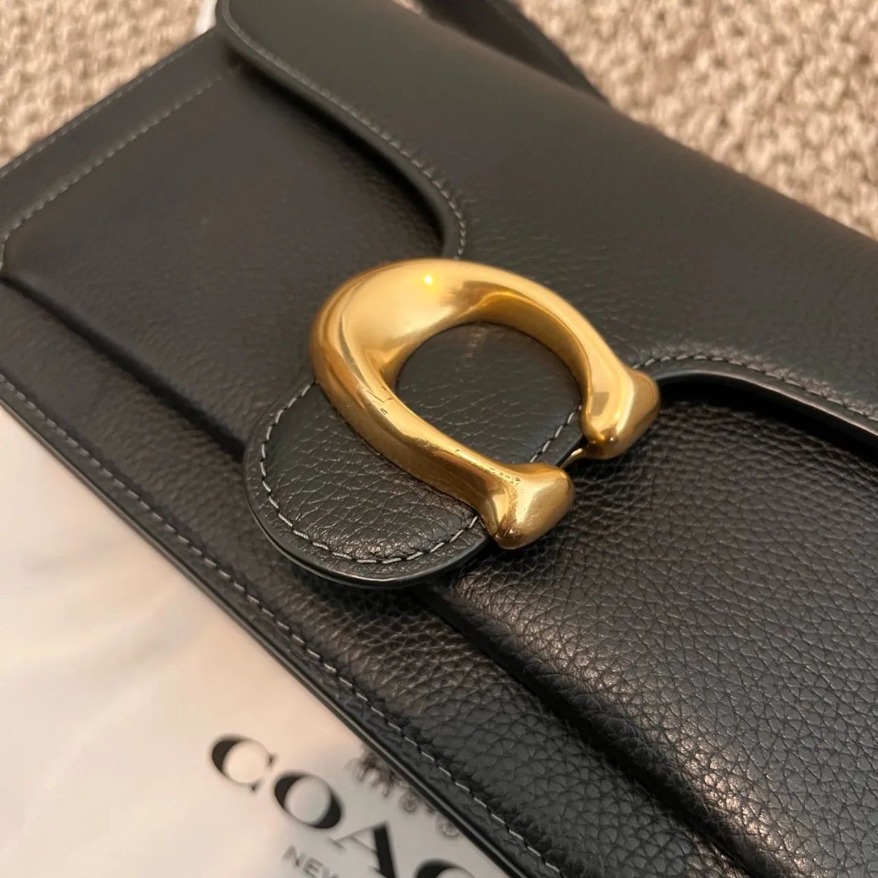 Bolsa Coach Tabby 26 preta original - Foto 5