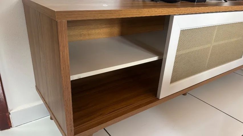 Rack Estilo Retrô Tv Até 60 Polegadas 163 cm - Foto 2
