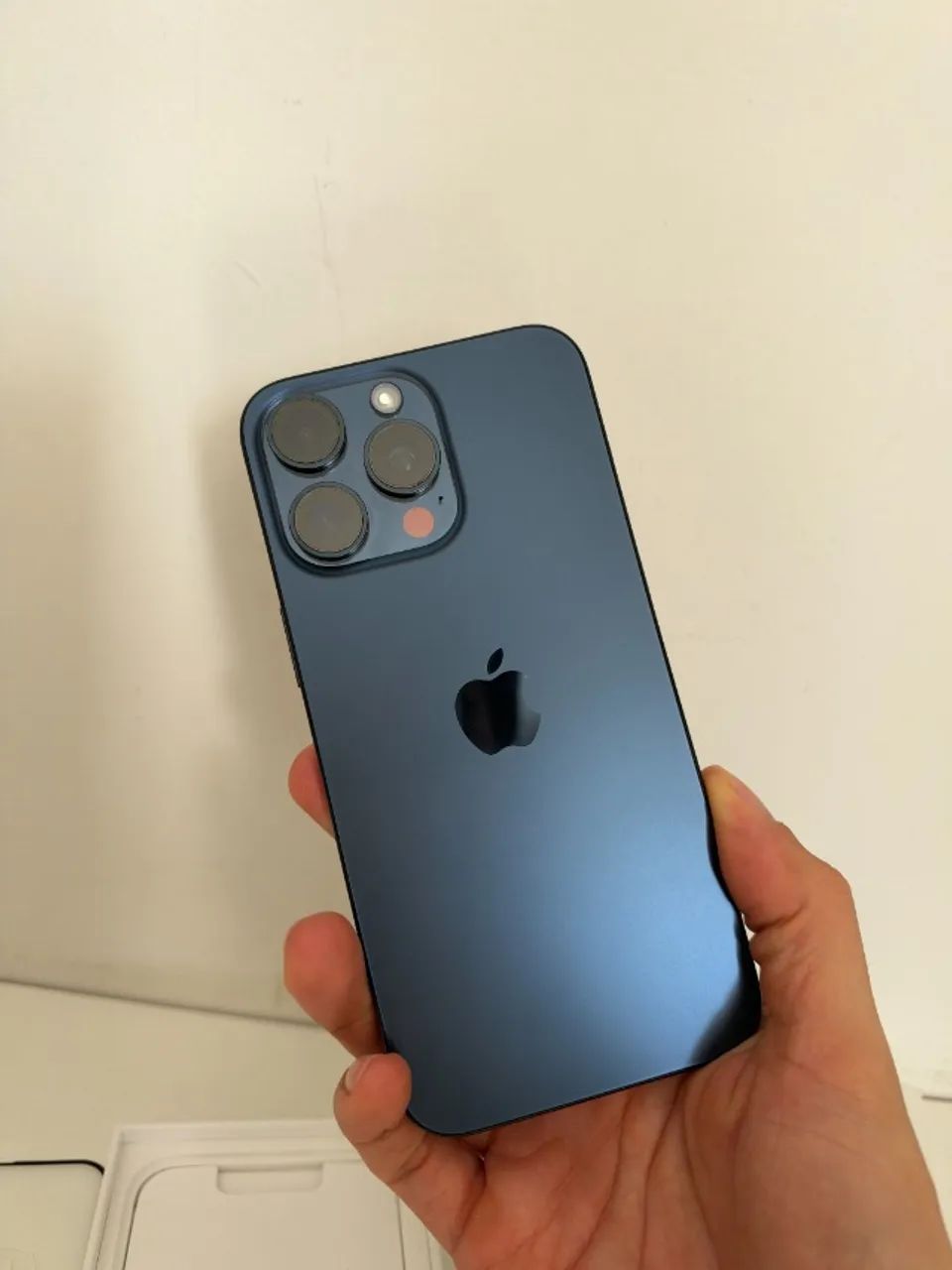 iPhone 15 pro max Azul 256gb + capa e pelicula - Foto 3