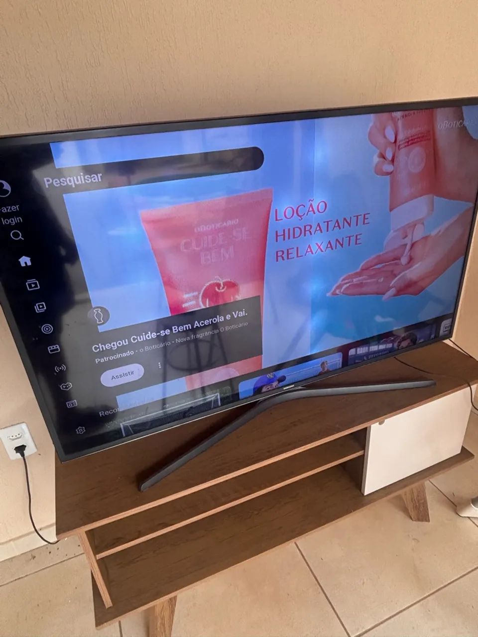 TV SAMSUNG 50 POLEGADAS - Leia a descrição