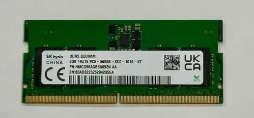 Memória RAM sk hynix 8GB DDR5 para notebook - Foto 2