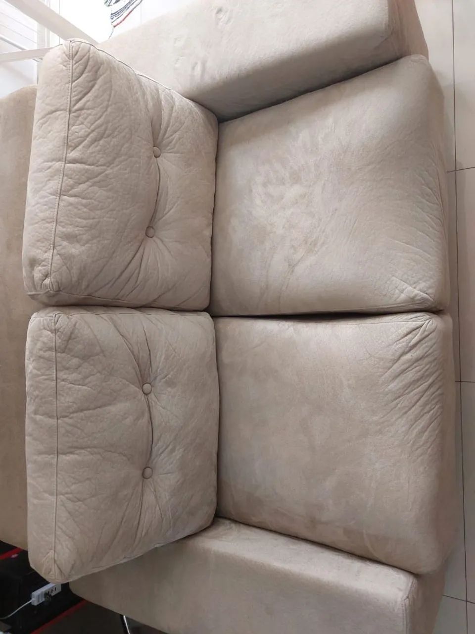 Sofás Retráteis estofados em suede - Foto 2