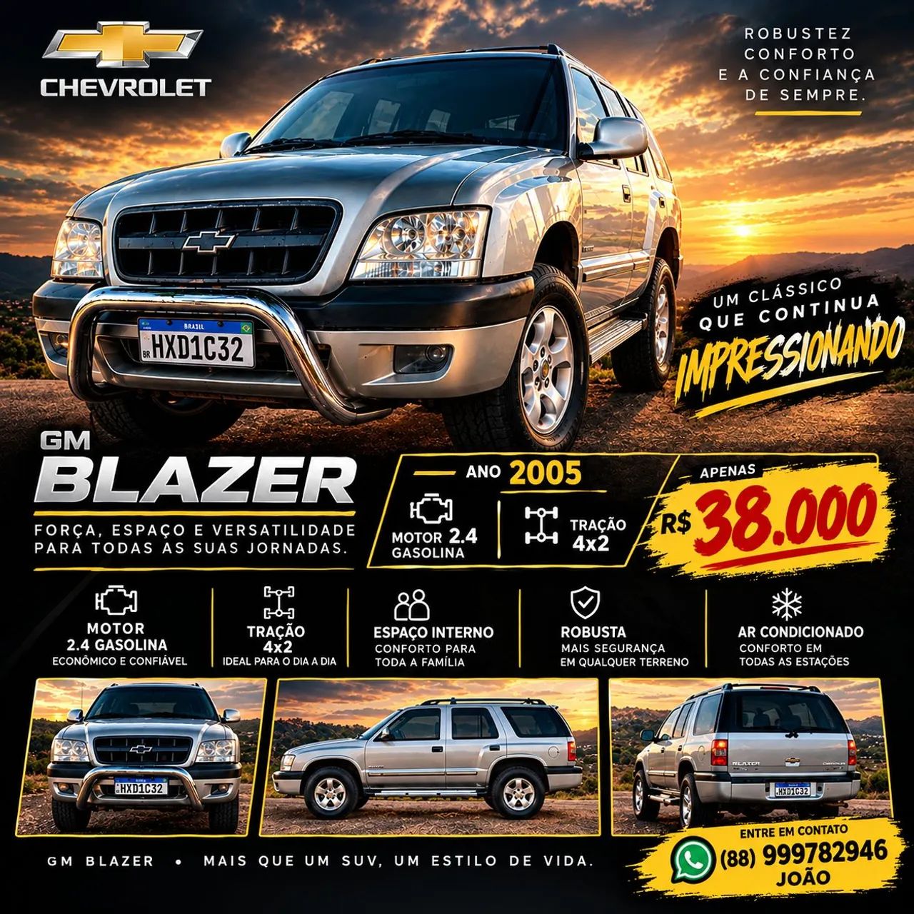 Chevrolet S10 S10 BLAZER ADVANT. 2.4/2.4 MPFI F.POWER 2005