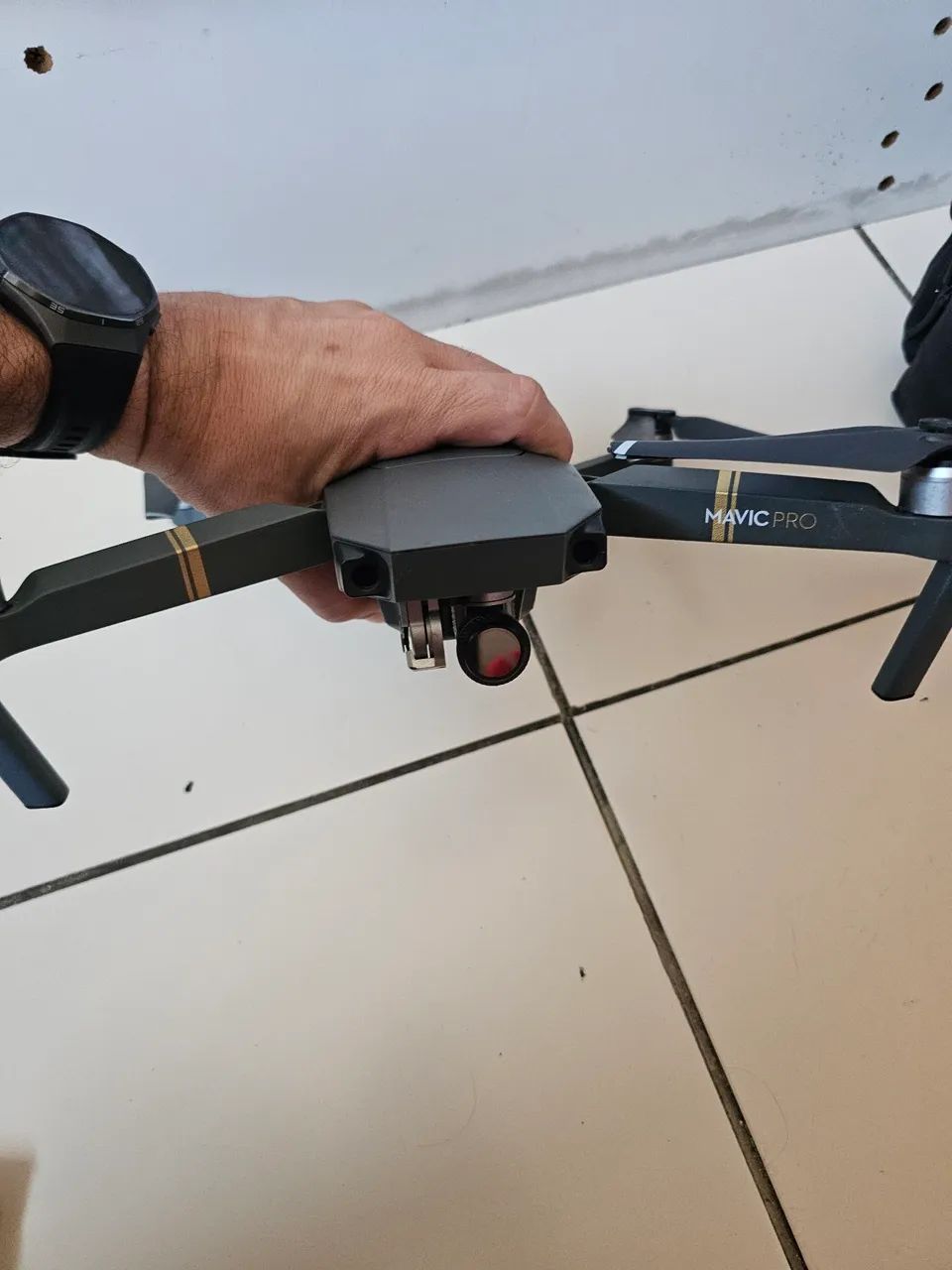 Mavic pro - pouco uso - 3 baterias, ND e kit