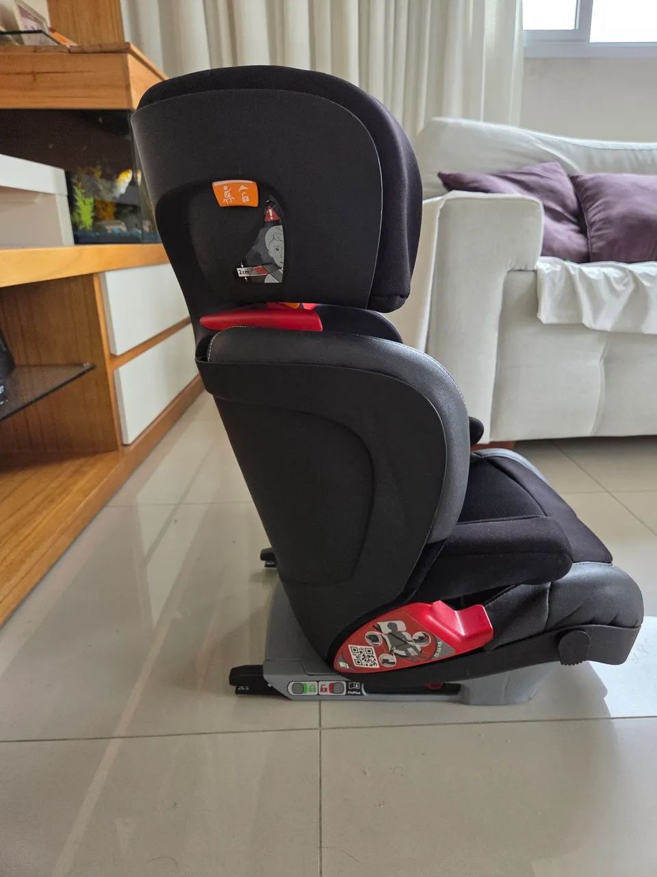CADEIRINHA P AUTO CHICCO OASYS 2 3 FIX PLUS EVO C ISOFIX - Foto 2