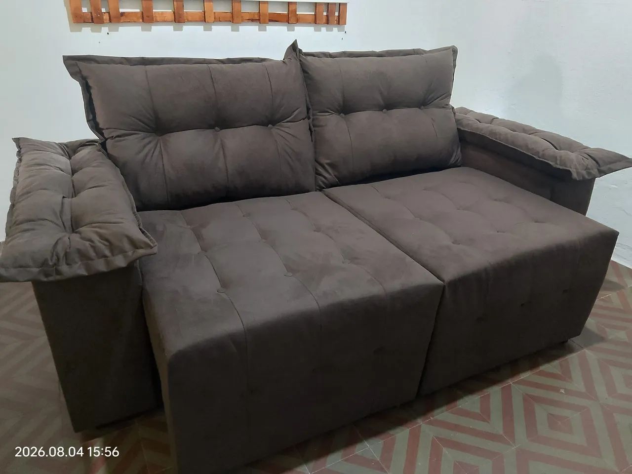 Sofá retrátil e reclinável  - Foto 4