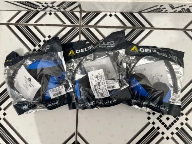 Kit 3 protetores auriculares Delta Plus SPA3