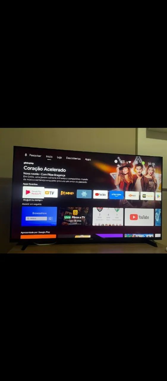 Smart Tv Philips 50'Polegadas funcionando perfeitamente  - Foto 2