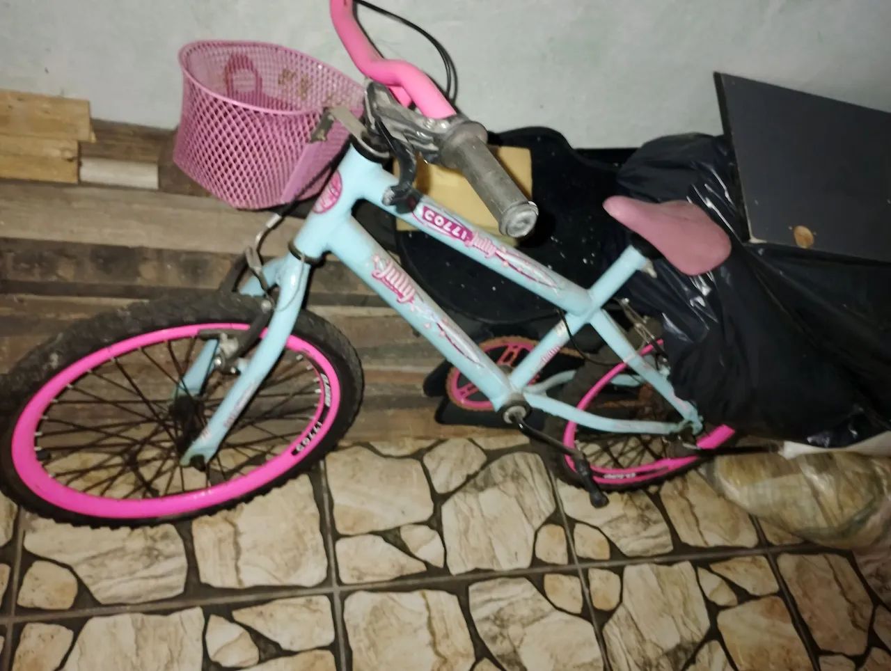 Bicicleta Infantil aro 14 rosa