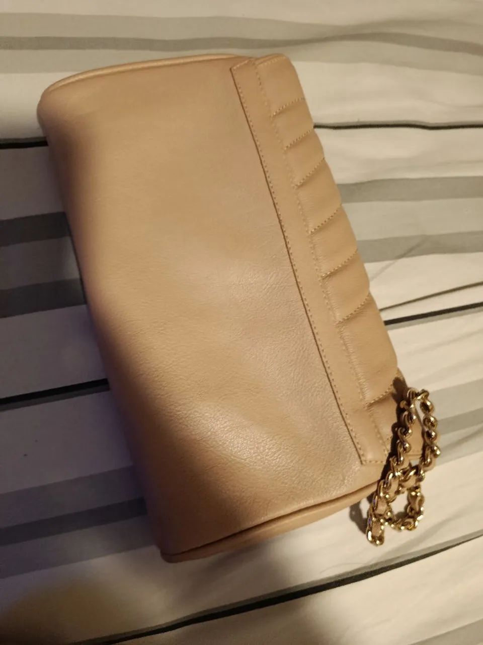 Bolsa cluth Carmen Steffens bege  - Foto 2