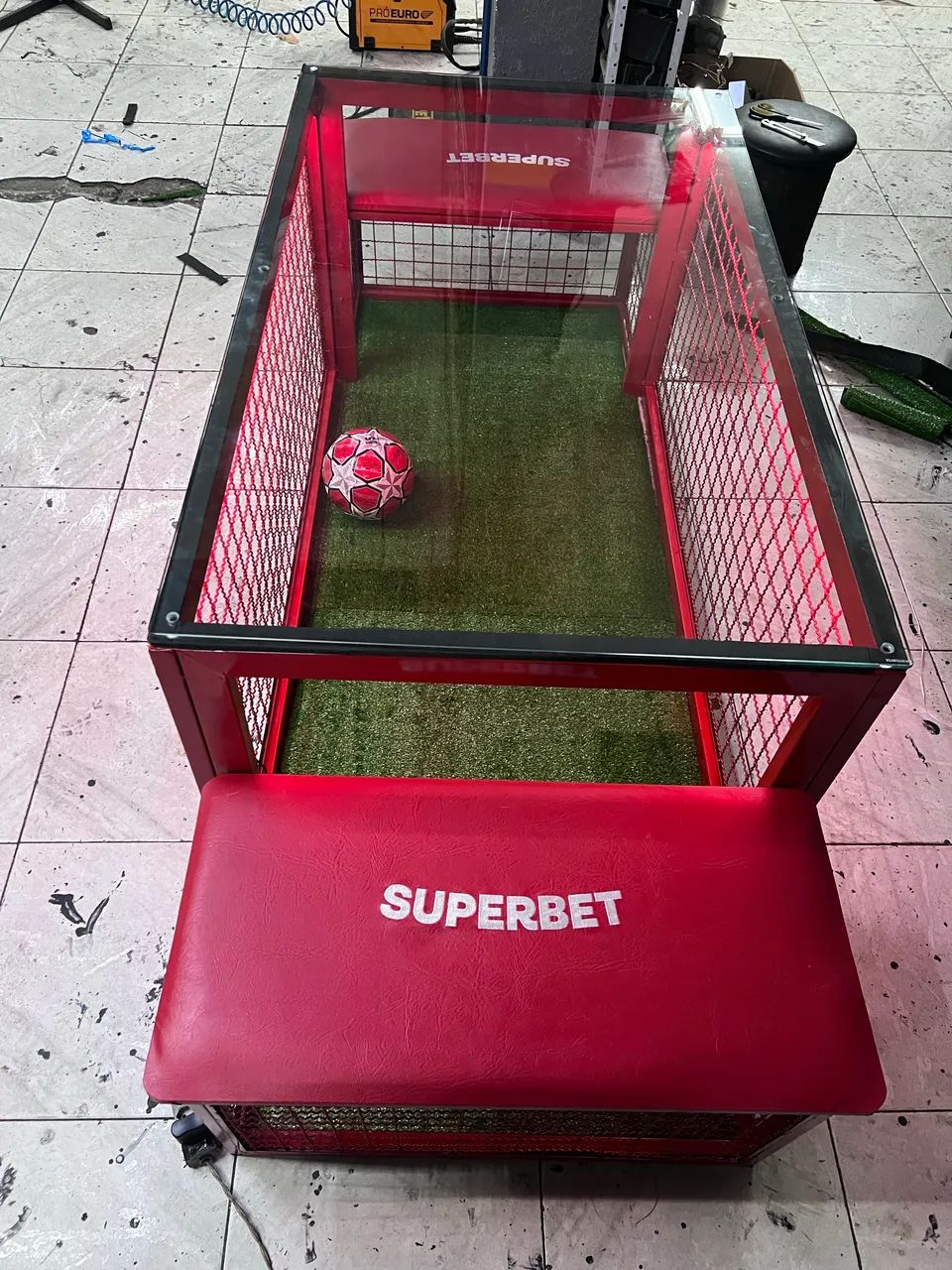 Futebol sentado mesa  - Foto 3