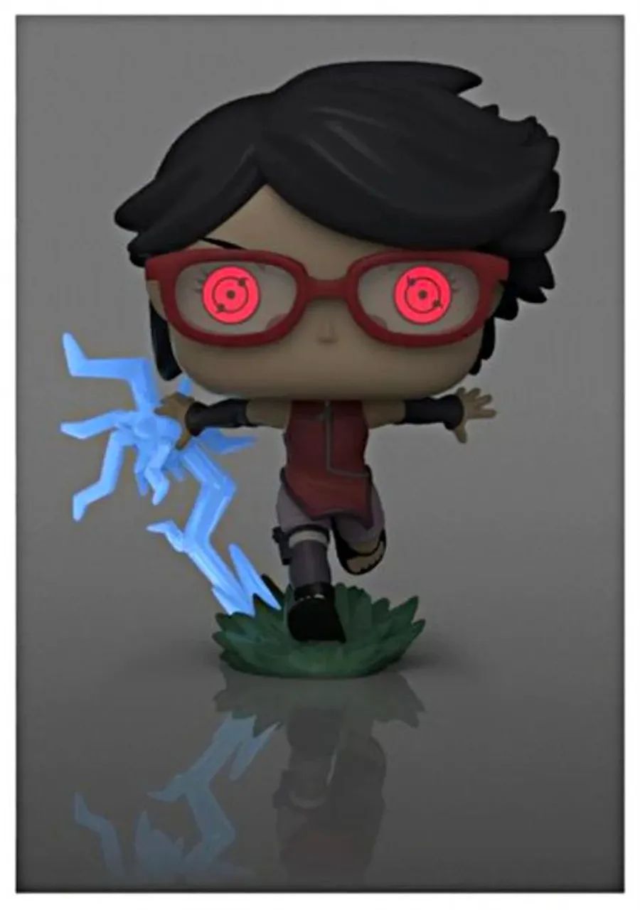 Funko Pop! Sarada Uchiha with Sharingan - Glows in the Dark - Foto 3