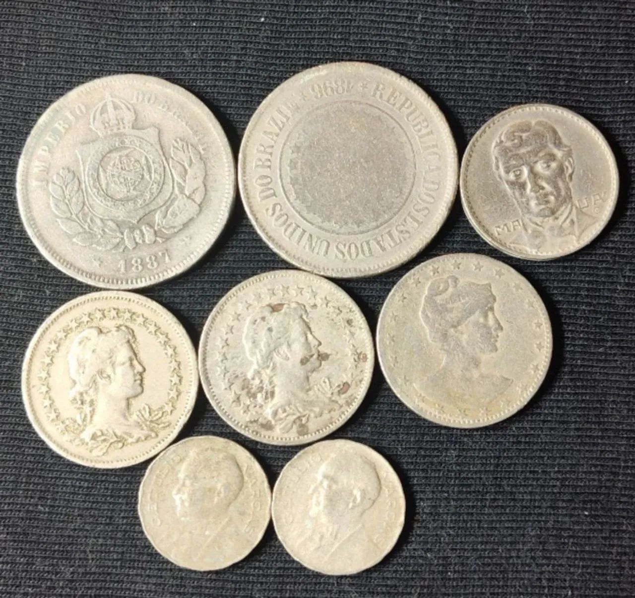 Lote completo de moedas antigas do - Foto 2