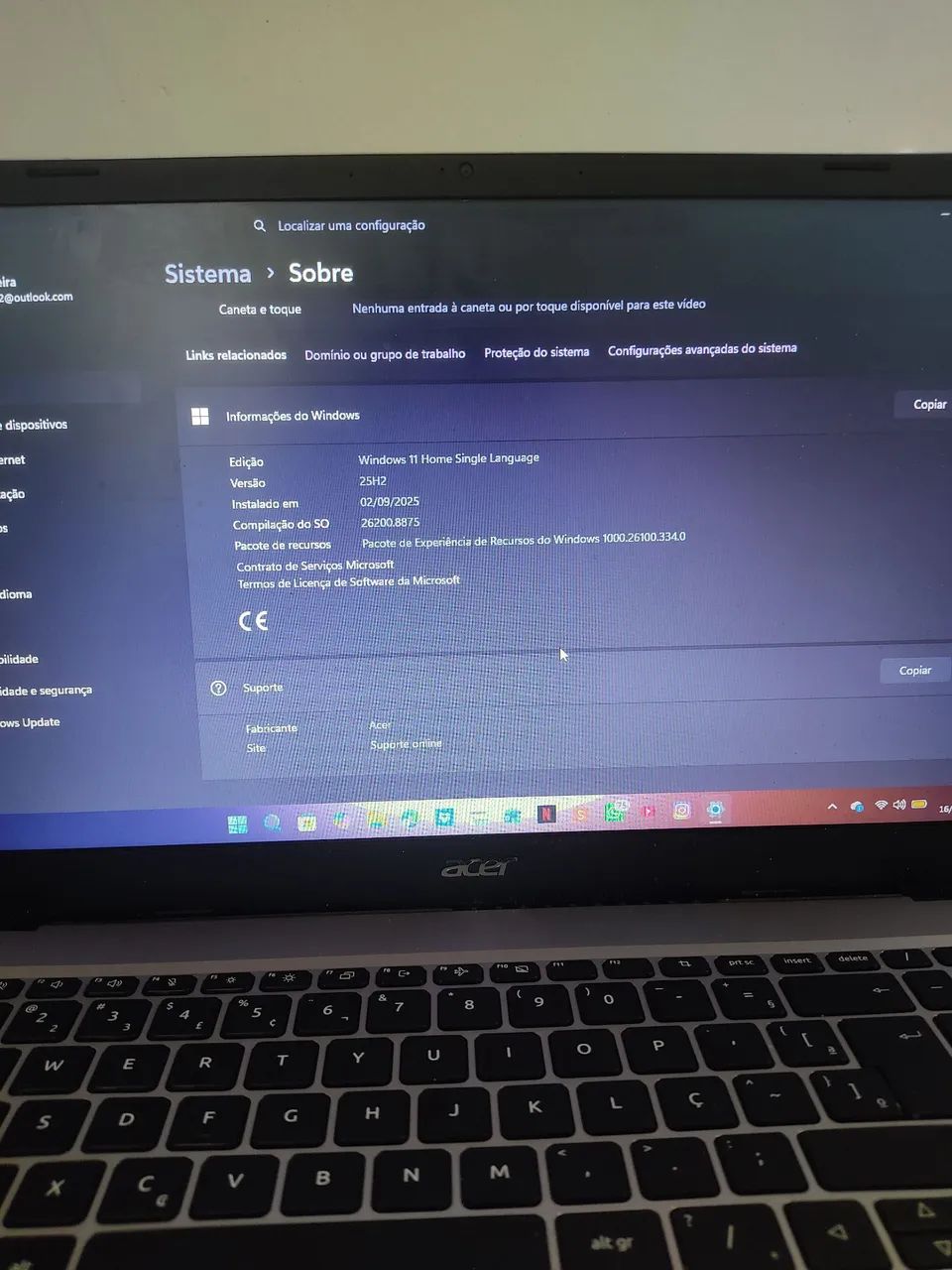 Notebook Aspire A315-24 - Foto 5