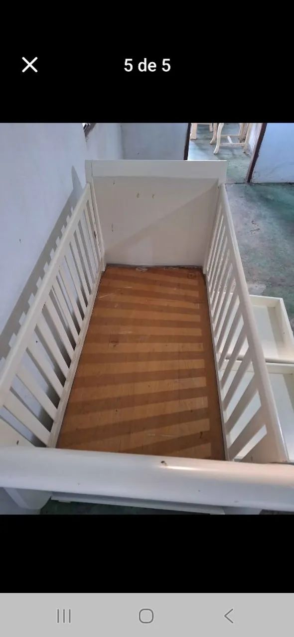 Berço infantil de sucupira  - Foto 5