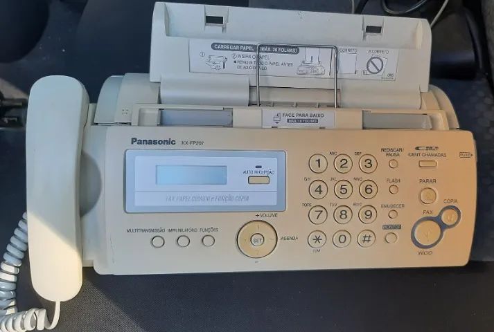 Fax Panasonic Kx-fp207 (Usado) - Foto 2