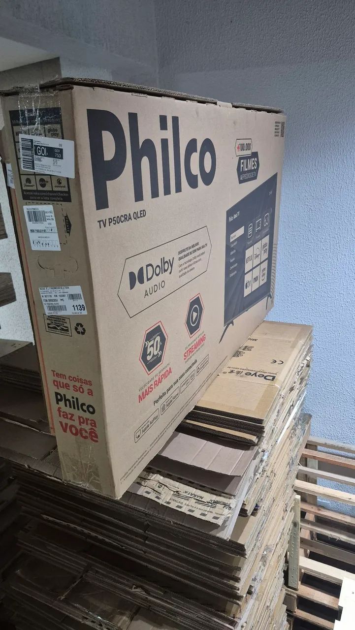 Caixa para mudança, tv 50 polegadas, entrego com taxa de entrega.  - Foto 2