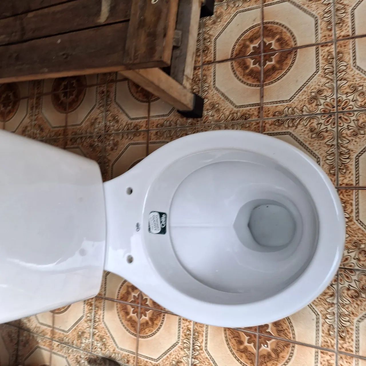 Kit Vaso Sanitário com Caixa Acoplada, com kit descarga (semi novo) - Foto 3