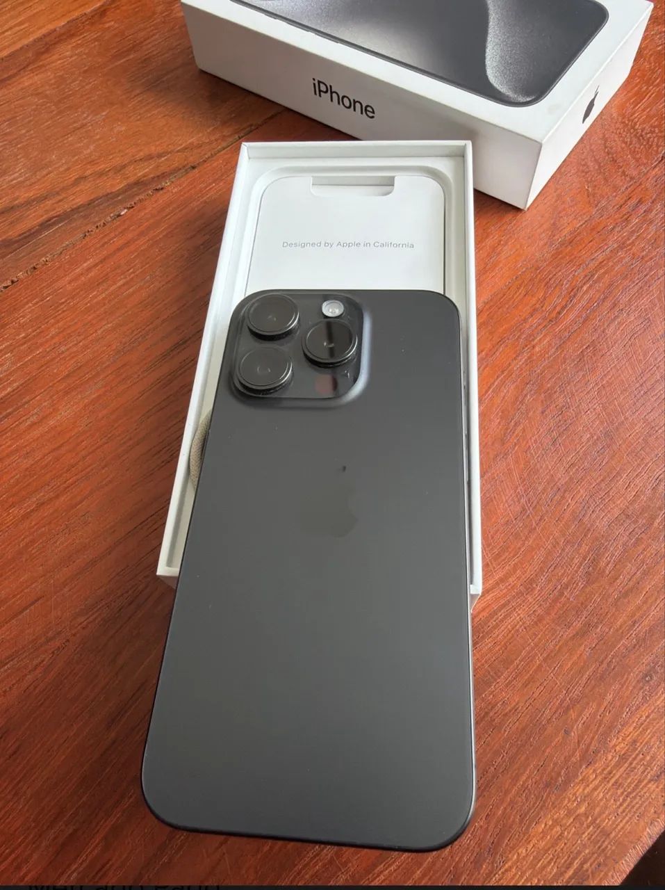 iPhone 15 Pro 256 gb na caixa Acessórios Originais - Celulares e