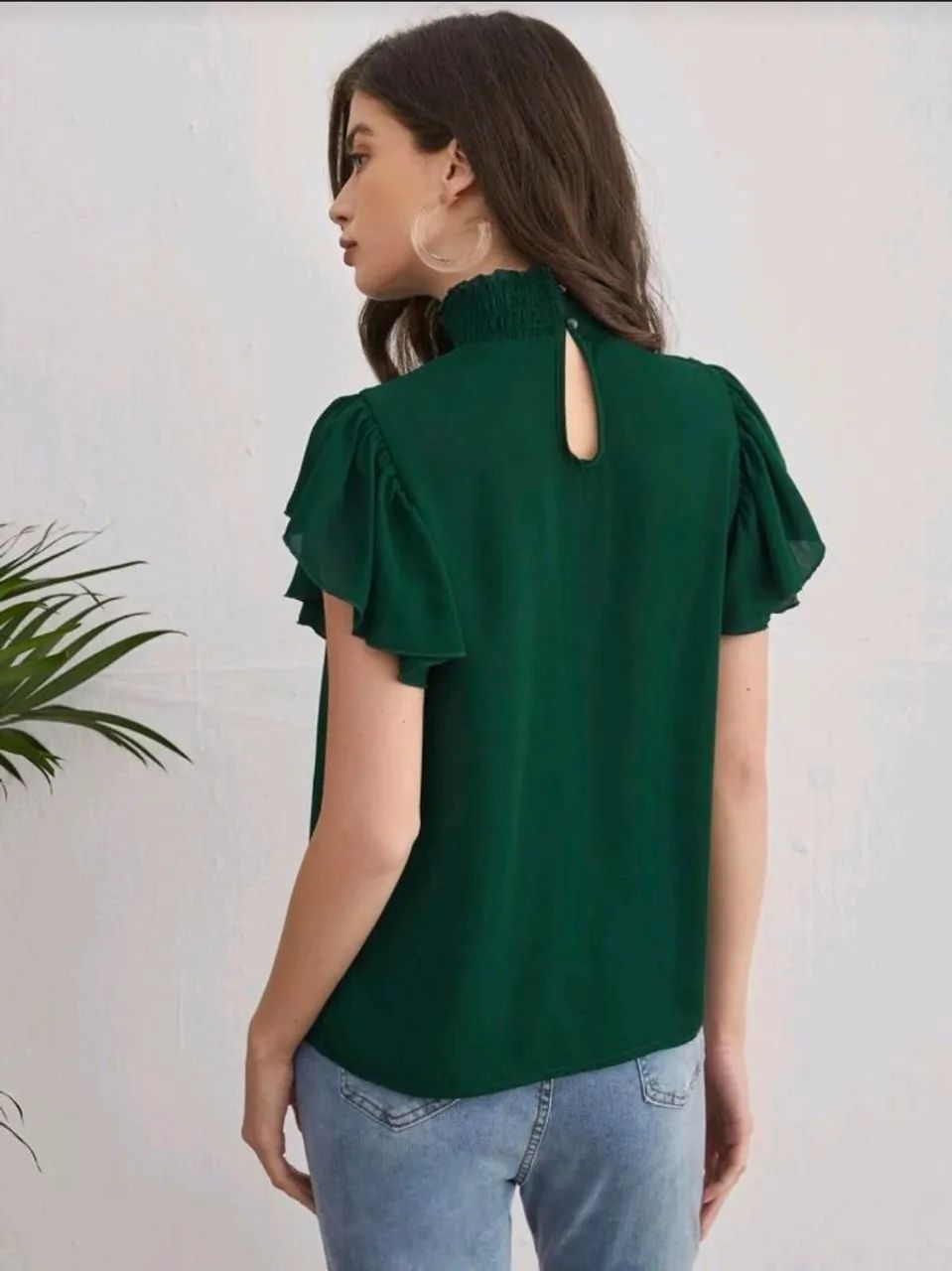 Blusa verde elegante  - Foto 2