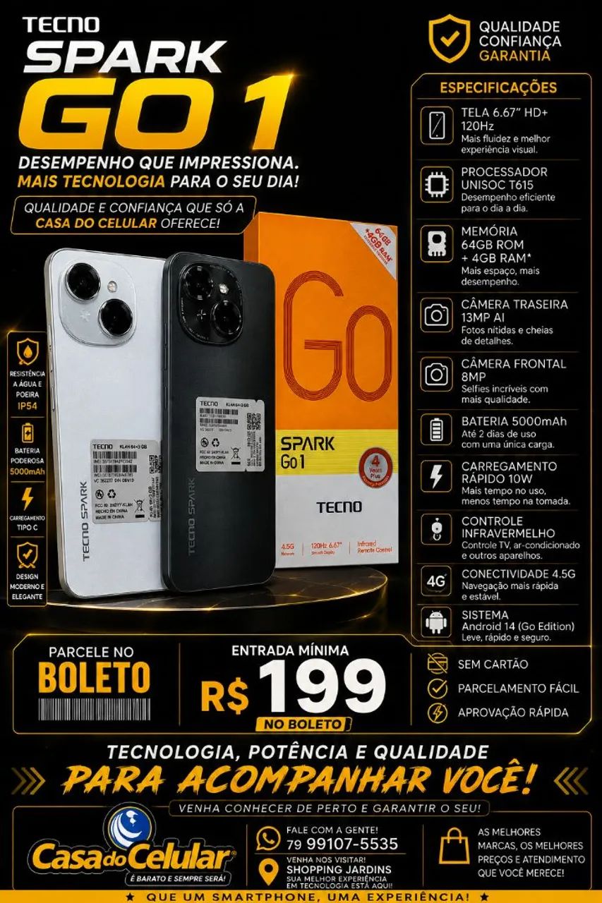 COMPRE JA SEU CELULAR LACRADO NO NOSSO BOLETO, ENTRA MINIMA DE 199$