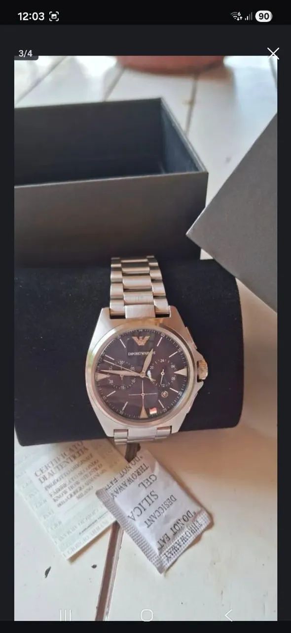 Vendo relógio Emporio Armani. 