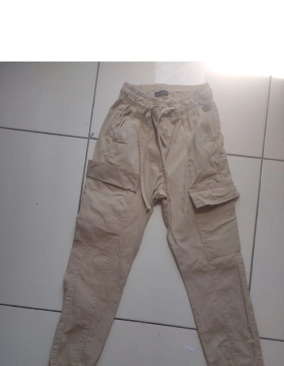 Calça cargo infantil menina 