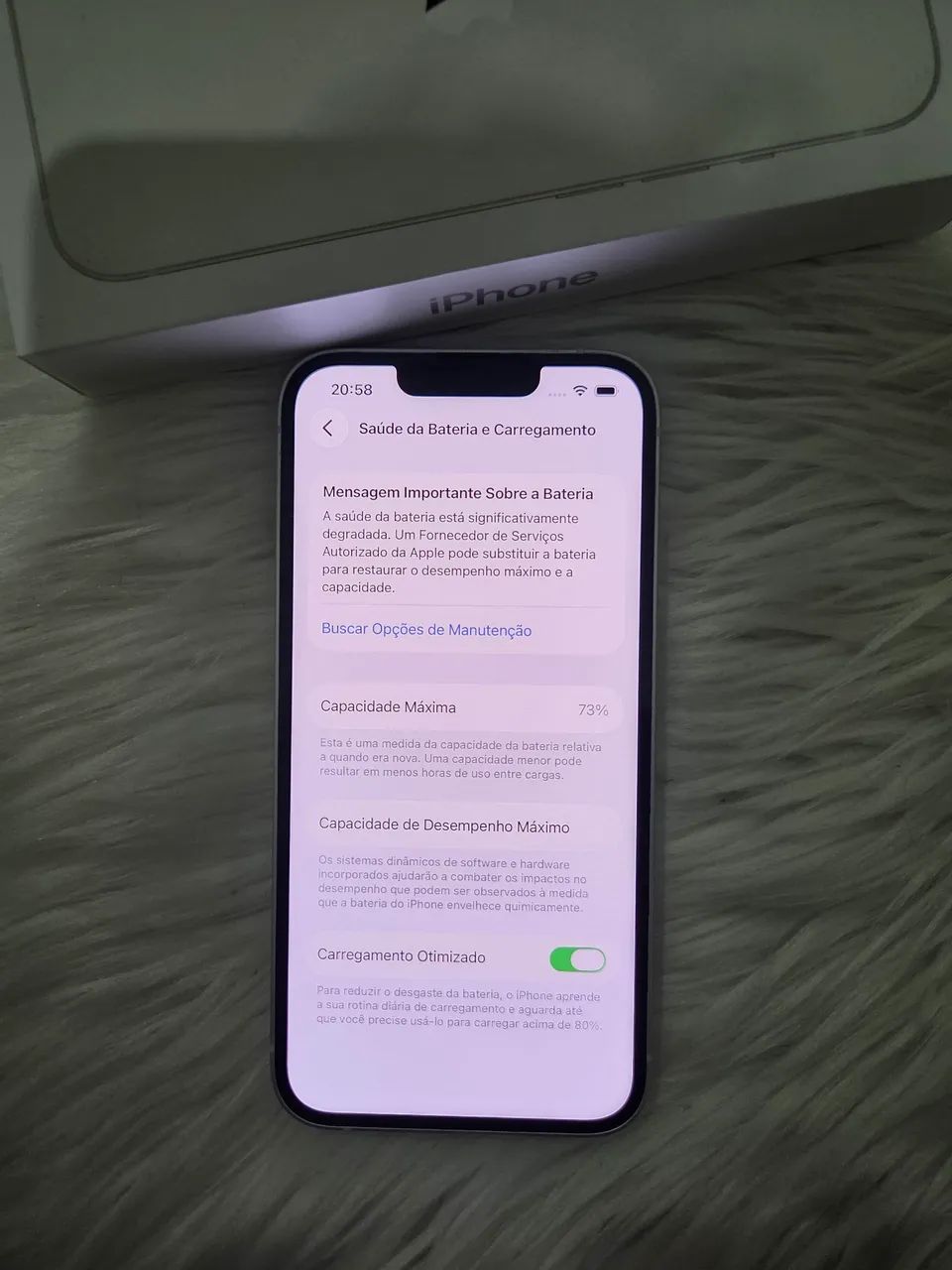 iPhone 13 Branco Estelar 128GB Com Caixa Original - Foto 5