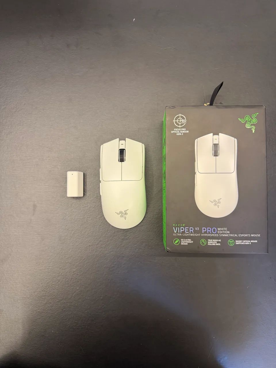 Mouse Razer Viper V3 PRO Branco