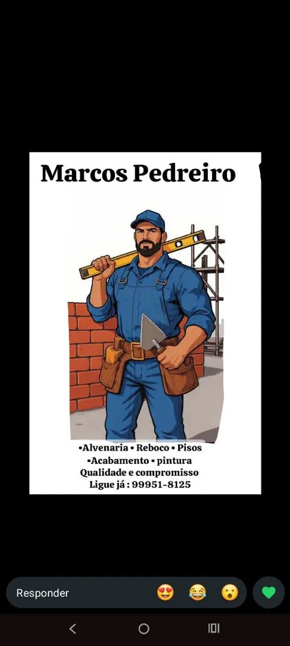 Pedreiro e pintor profissional 