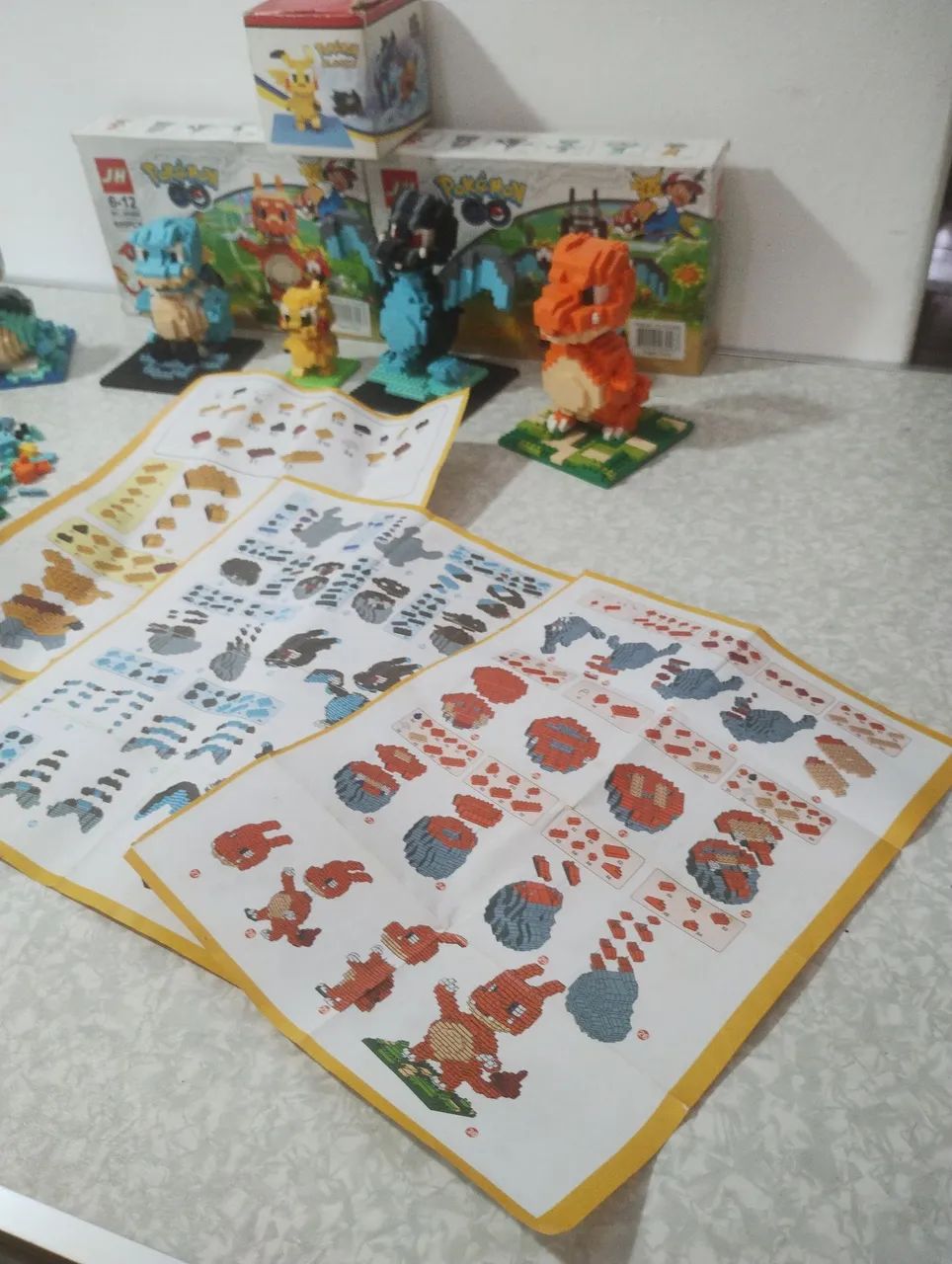 Blocos montar pequeno pokémon  - Foto 4