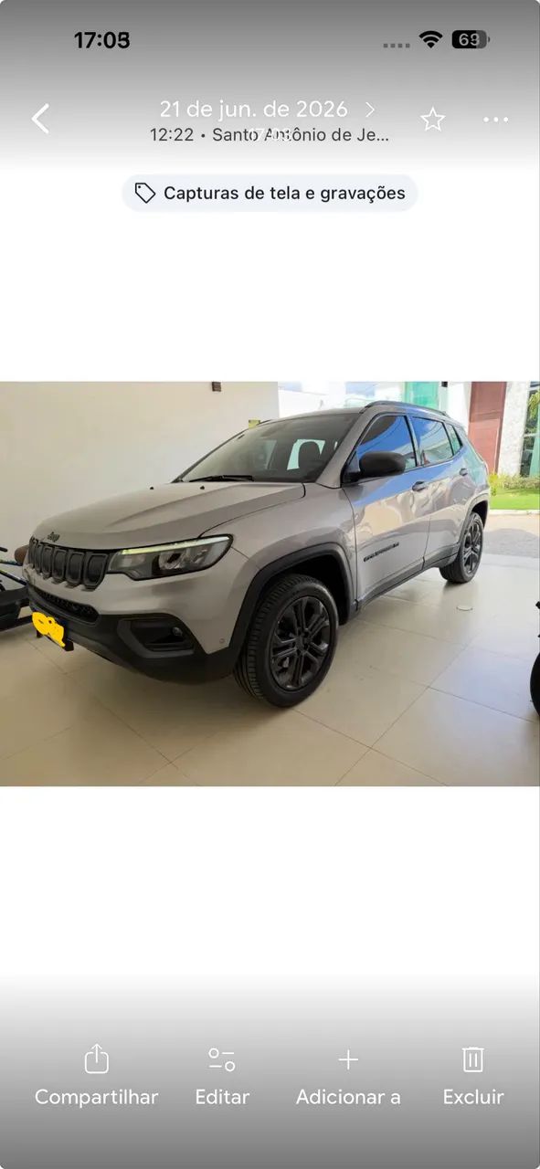 Jeep Compass COMPASS TD 350 80 Anos 2.0 4x4 Die. Aut. 2022