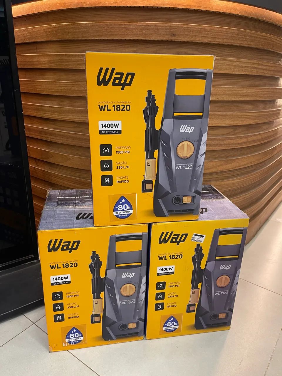 LAVADORA WAP DE ALTA PRESSÃO COM 1.400W ? - Foto 2