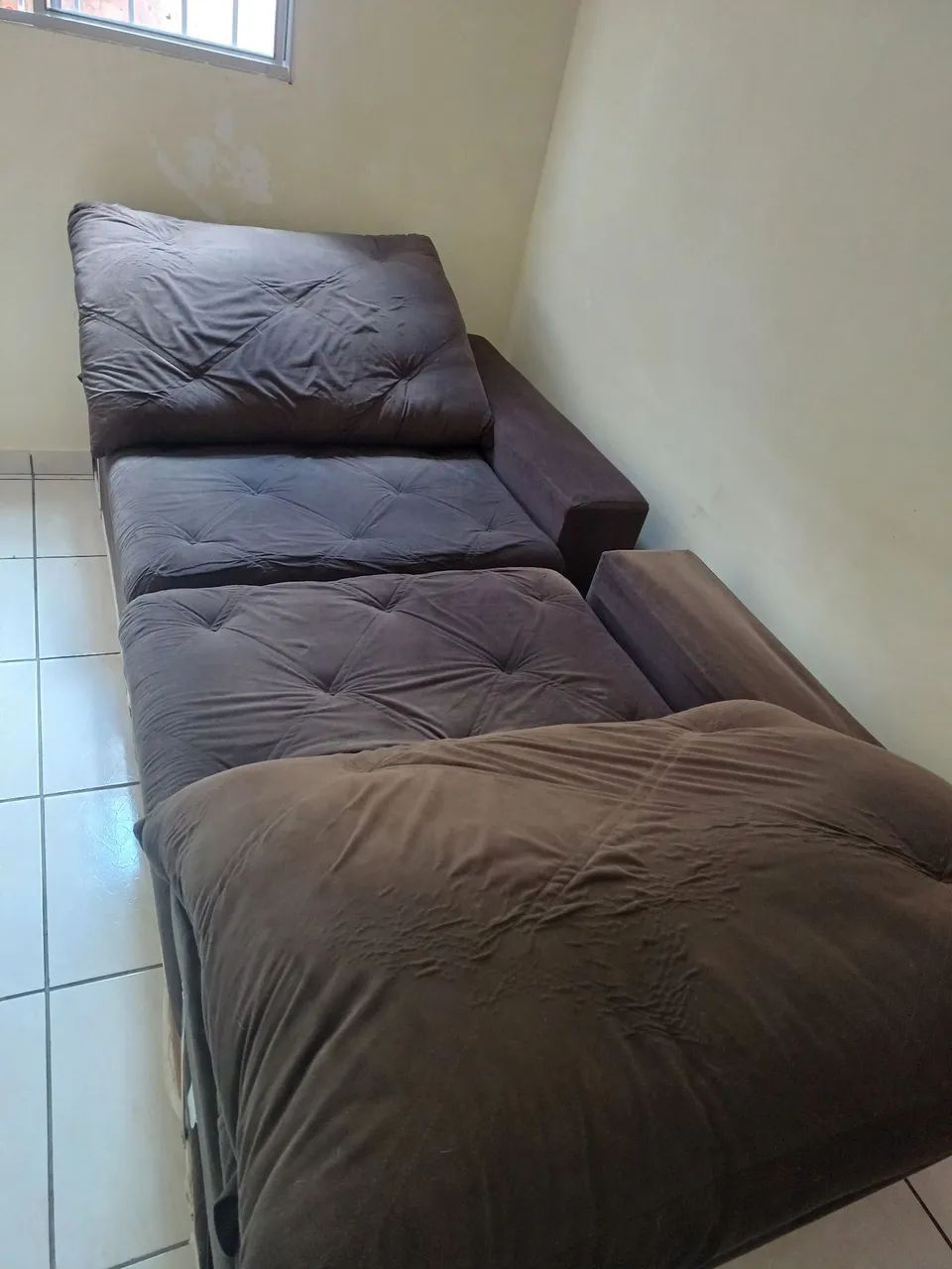 Sofá cama Marrom  - Foto 3