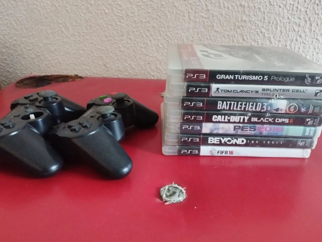 Controle e jogos de ps3