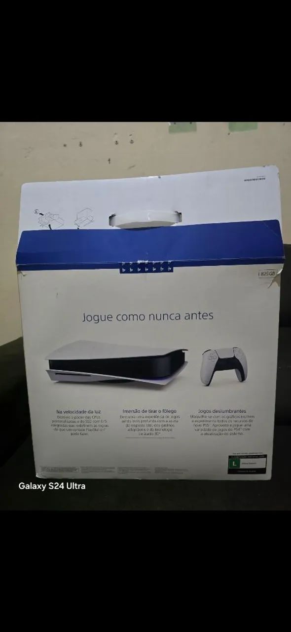 Caixa do ps5 pra vender