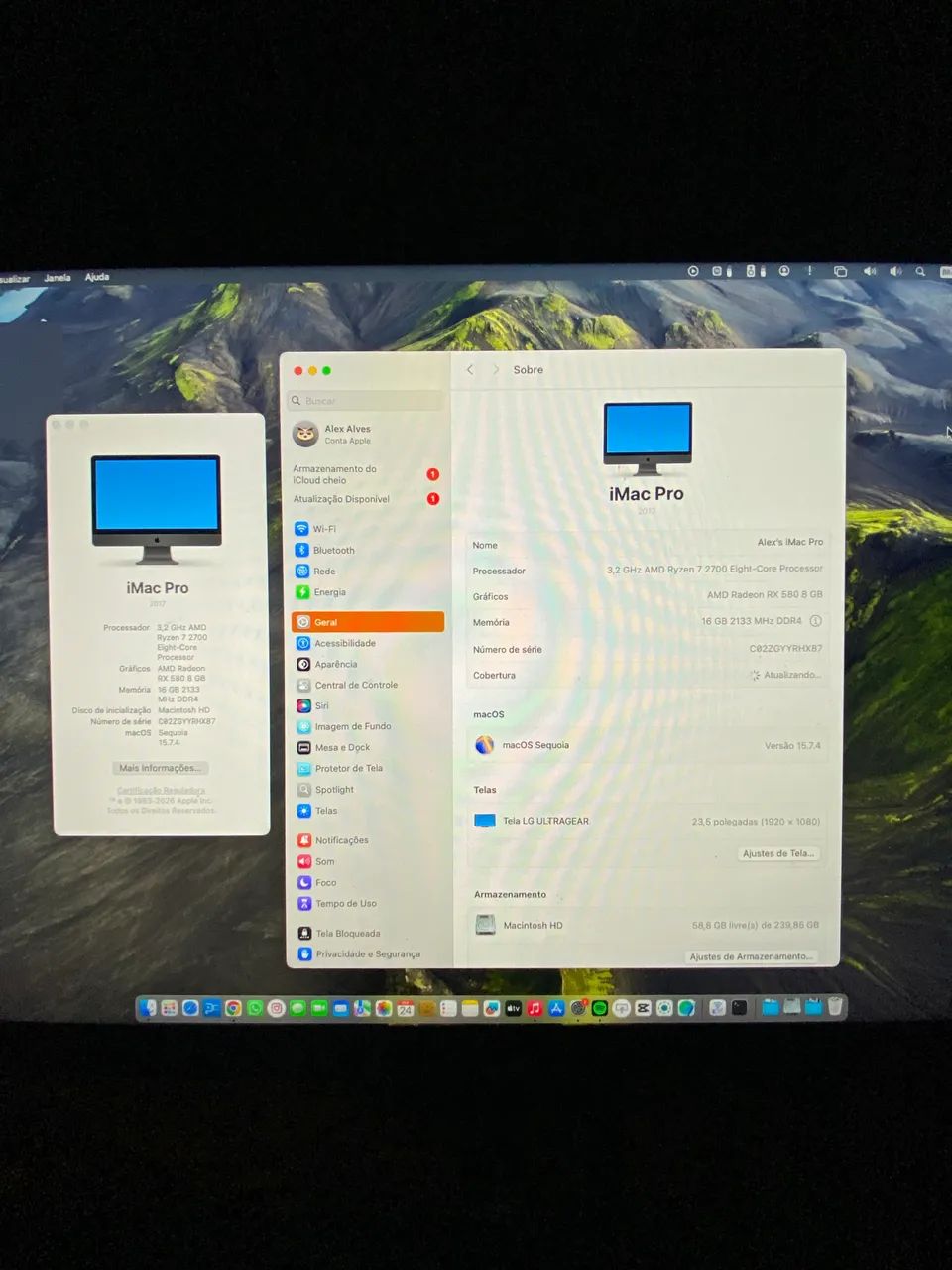 Pc gamer/edição com Windows e macOS original - Computadores e