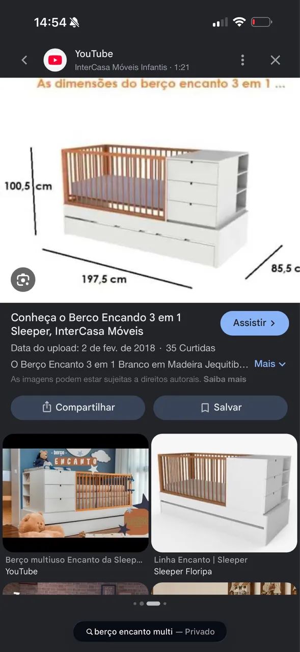 Berço multifuncional encanto  - Foto 5