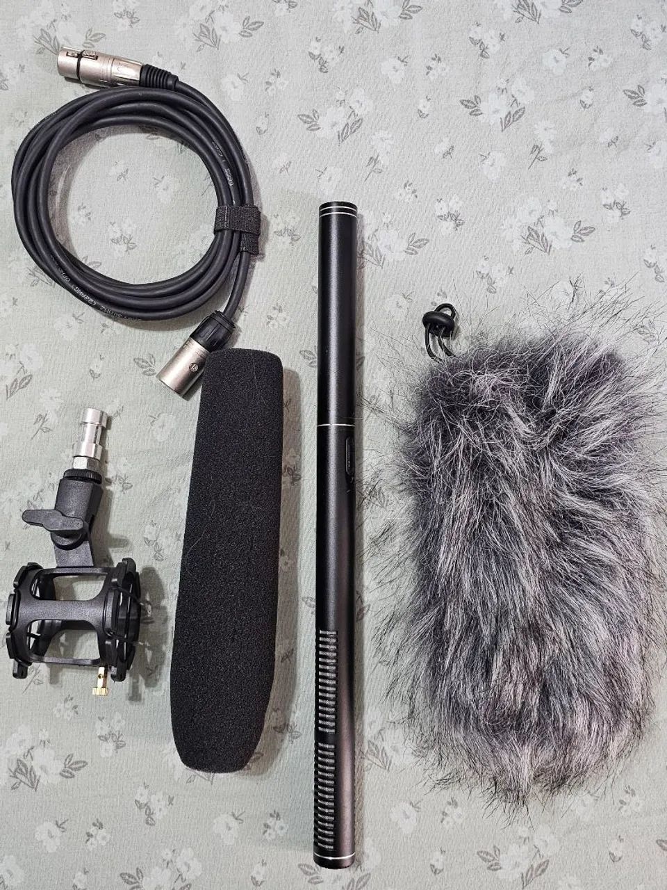 SHOTGUN mic com assessórios 