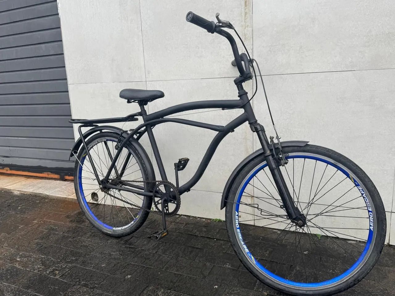 Bicicleta caiçara semi nova com nota 
